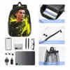 CR7 New Fashionable Pattern School Bag Print Lightweight Backpack 15inch 5