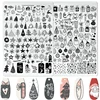 Cartoon Animal Nail Stamping Plate Cute Christmas Halloween Character Snowman Leaf Nail Printing Stencil Templates Manicure Tool 1