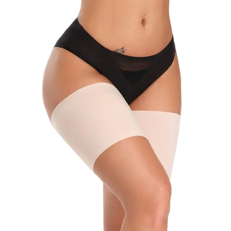 Summer Women Anti Chafing Thigh Bands Slimmer Band High Elastic Silica Gel Anti-friction Protection Leg Warmer Anti Slip Sock