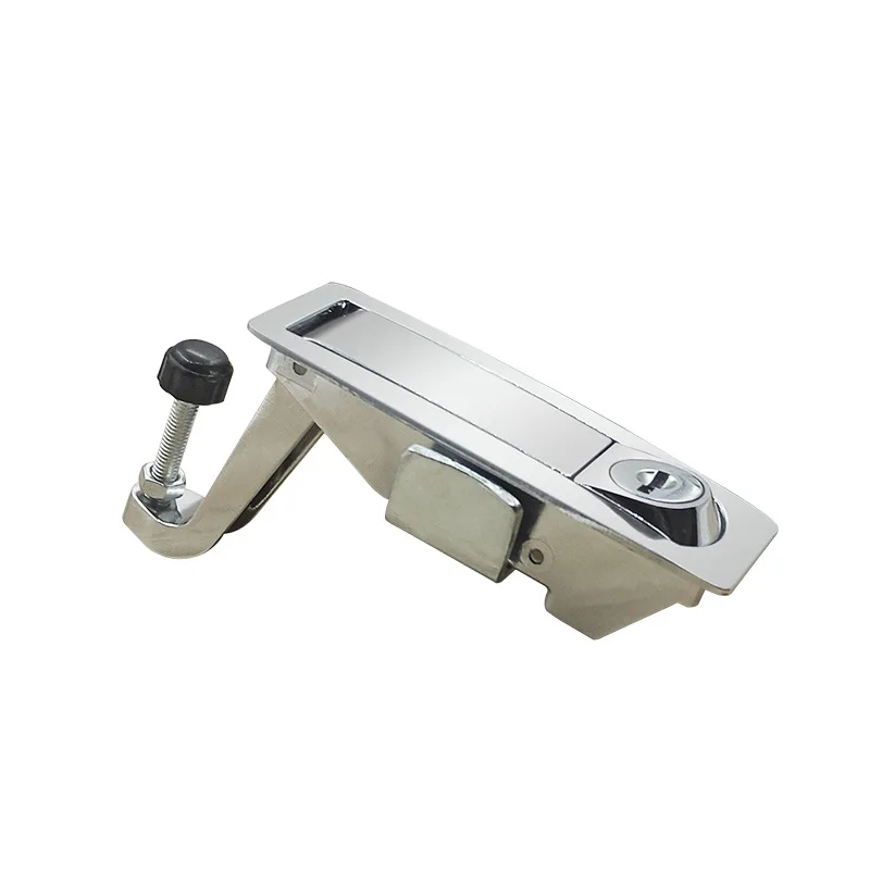 Push Button Lock For Door Box Lever Slam Push Flush Catch Button Flat Lock