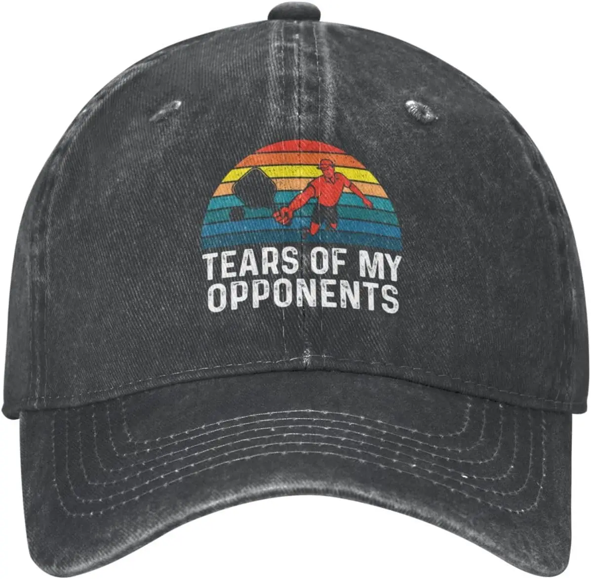 Tears of My Pickleball Opponents Hat for Men Dad Hats Graphic Hats