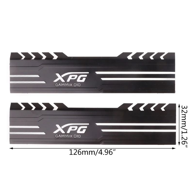 메모리 냉각 조끼 메모리 쿨러, 데스크탑 메모리 뱅크 알루미늄 방열판 DDR2/DDR3/DDR4용 컴퓨터 냉각 조끼