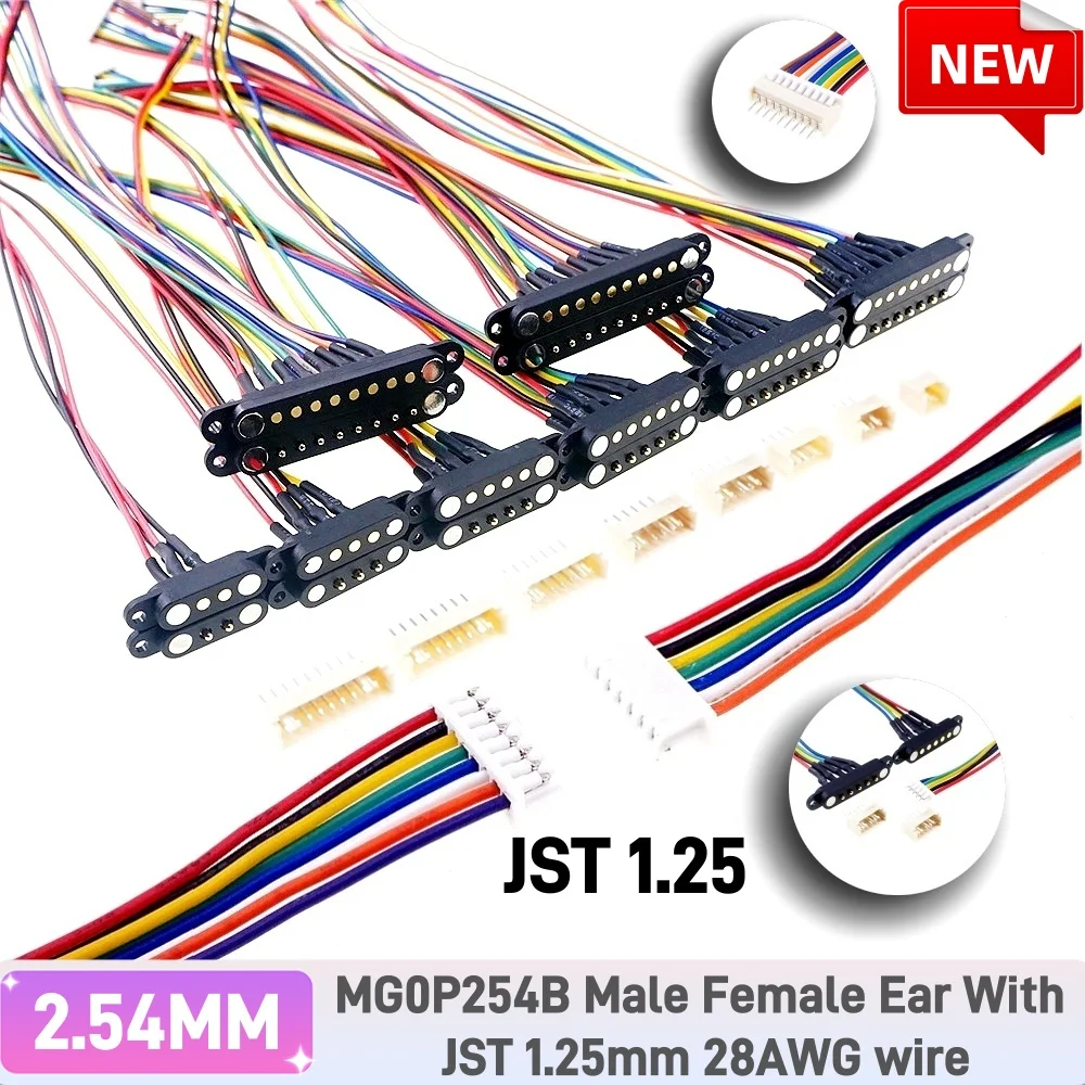 Enhanced Magnetic Pogo Pin Connector - Spring Loaded DC Power Socket