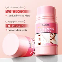 SADOER Niacinamide Vitamin C Body Skin Care Cream Stick Underarm Elbow Knee Private Part Remove Skin Black Solid Creams Stick 2