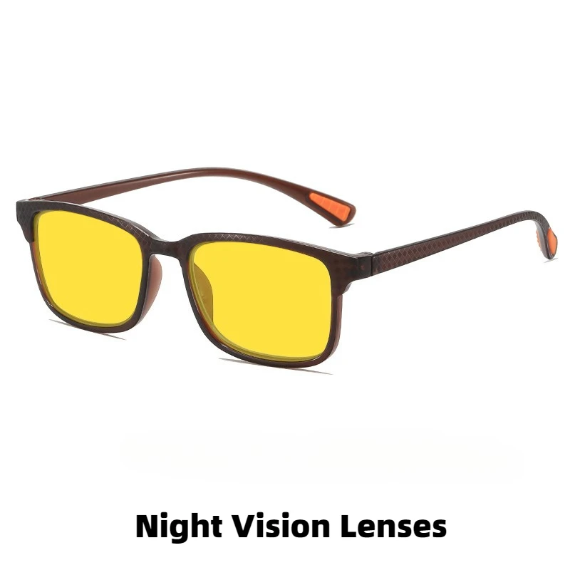 Blue Light Blocking Night Vision Protective Eyewear with Orange or Red Lens