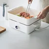 220V Multi-functional Cooking Pot Household 4.5L Roast Meat Hotpot Shabu Shabu All-in-one Pot Frying Electric Hotpot 2