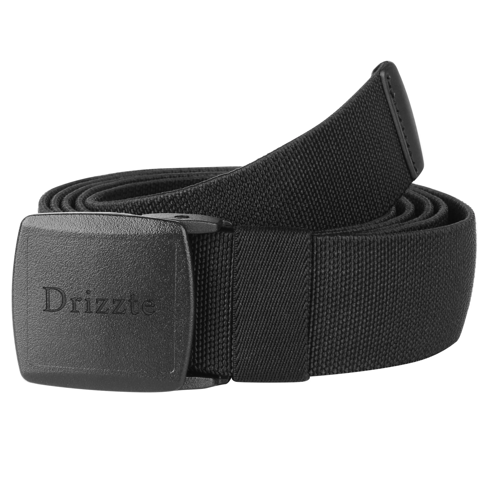 Plus Size Big&Tall 51‘’ to 75‘’ Black Mens Woven Elastic Stretch Belts 