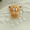 Self Adhesive Data Cable Holder Clip Cartoon Silicone Decoration Accessories Multipurpose Headphone Cable Fixer Office Desk 6