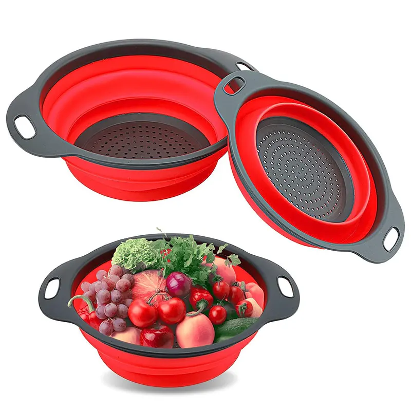Round Collapsible Colander 1