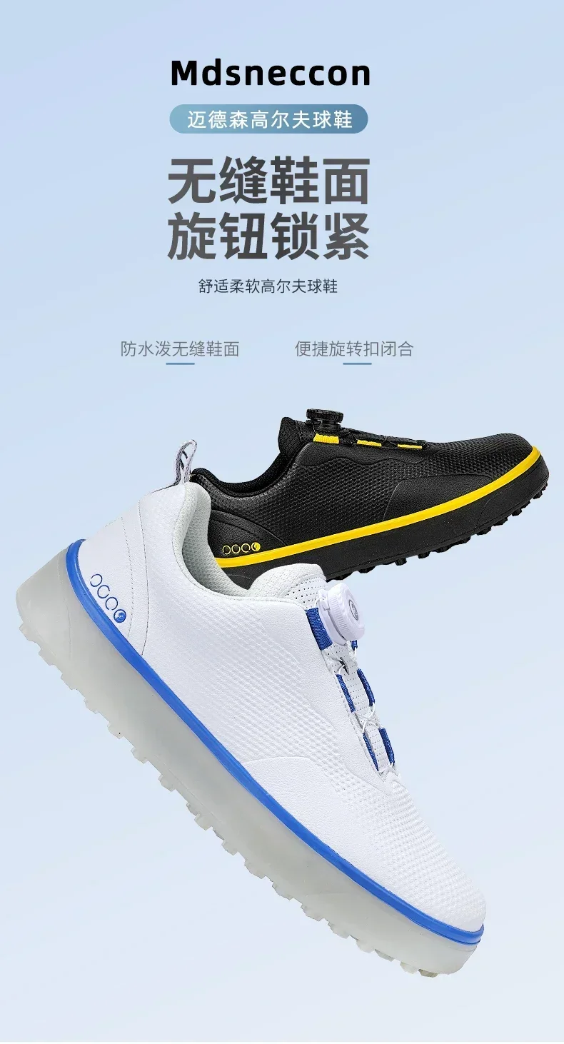 Description Picture 3 of itemProfessional Spikeless Golf Shoes Men Golf Sneakers Women Outdoor Walking Footwears for Golfers