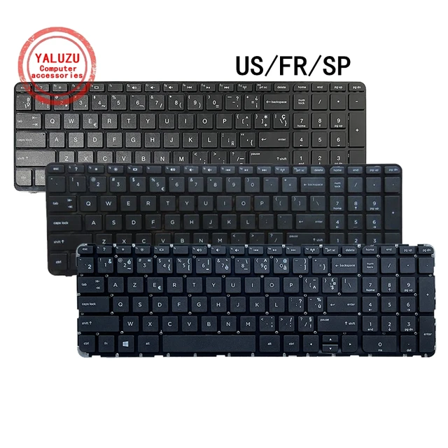 Teclado US/FR/SP para portátil HP PAVILION, nuevo teclado para