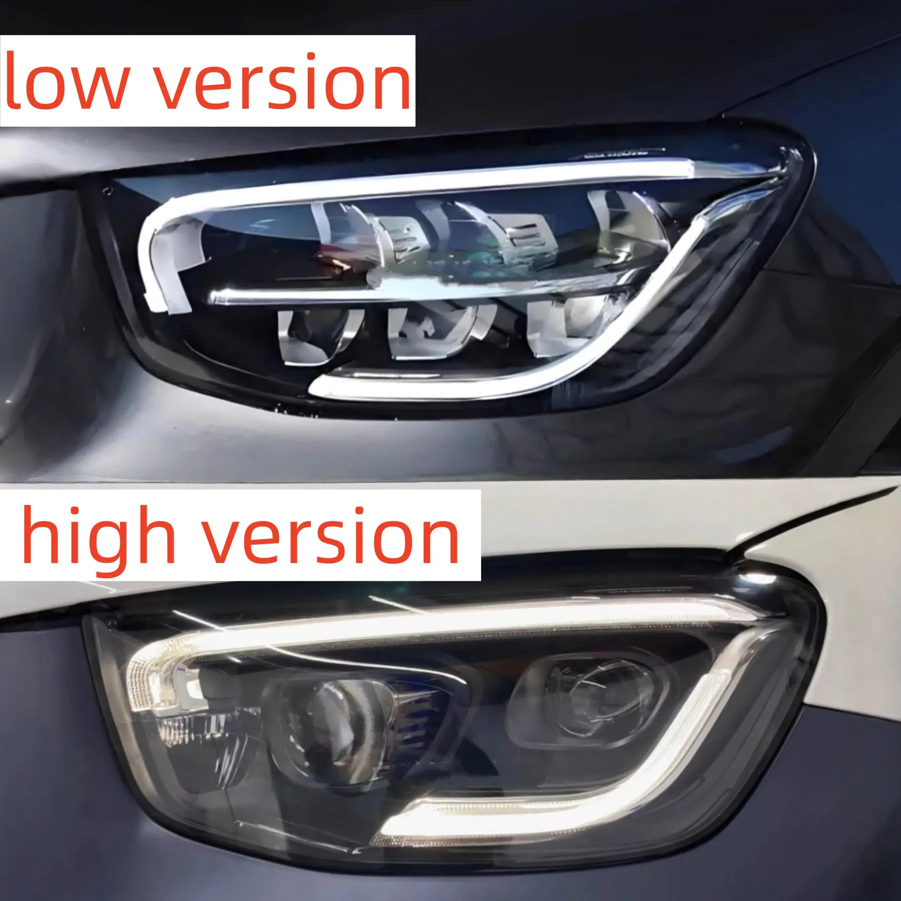NEW Single-lens Headlight DRL Module LED Board Low Version US Car For Mercedes GLC CLASS W253 2020 2021 2022 2023 detail image 2