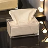 Clear Acrylic Tissue Box Napkin Holder Tissue Dispenser Box Acrylic Tissue Organizer Car Home Office Restaurant Hotel Supply 1