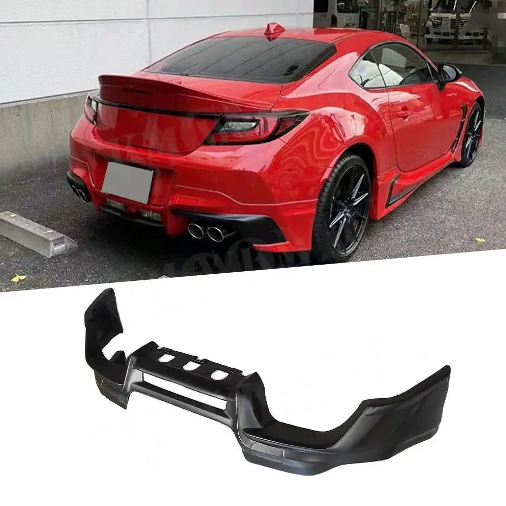 

For Toyota GR86 Subaru BRZ 2021+ ABS Car Rear Lip Spoiler Diffuser Rear Bumper Extension Car Styling Body Kit High Quality