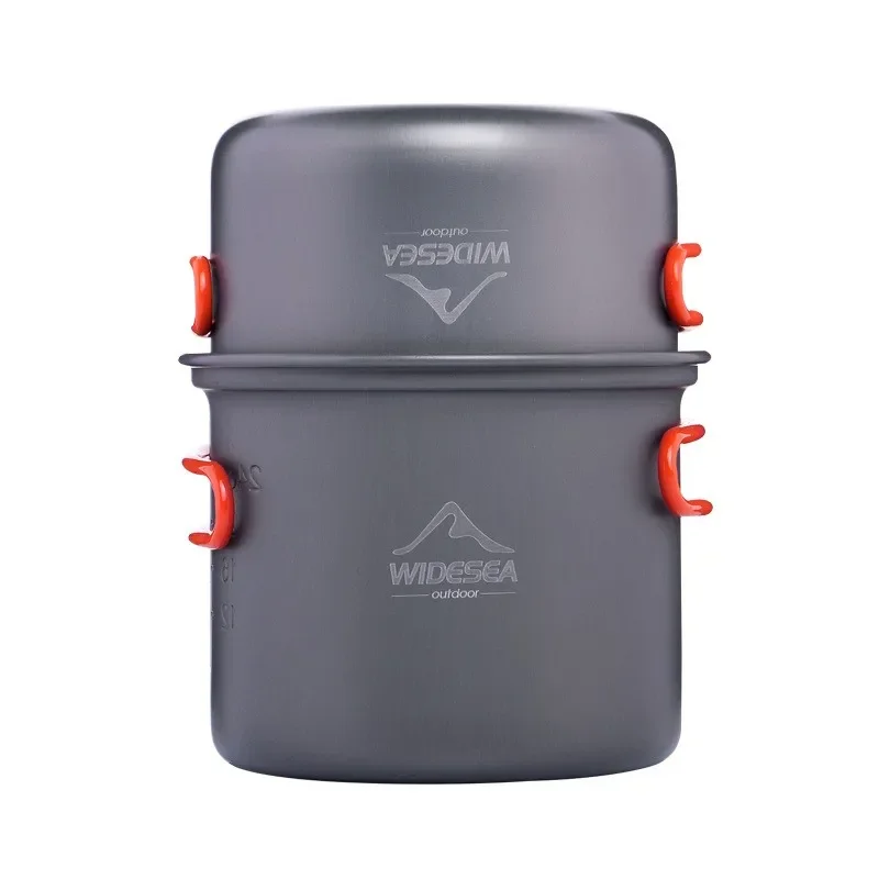 Orange handle pots