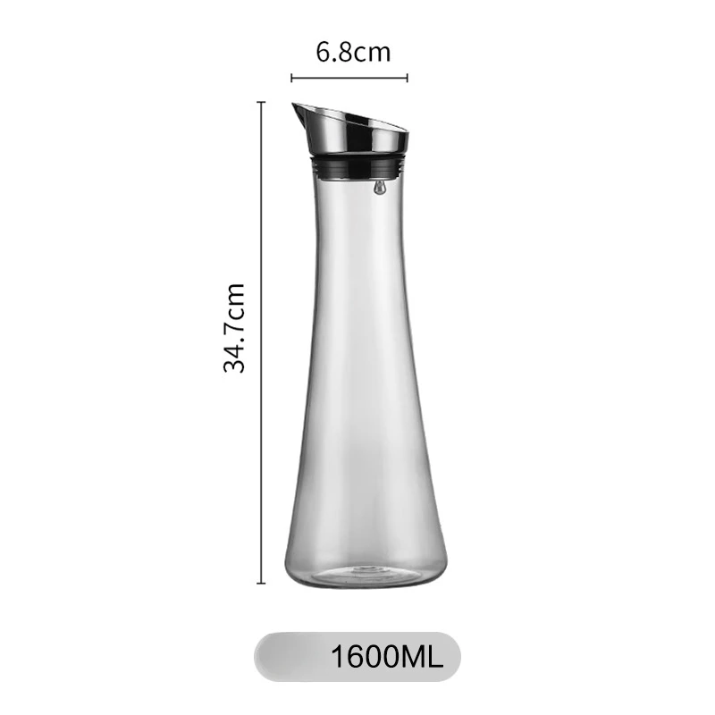 Large Capacity Acrylic Cold Water Kettle Household High-temperature Resistant Thick Beer Beverage Kettle Juice Pot