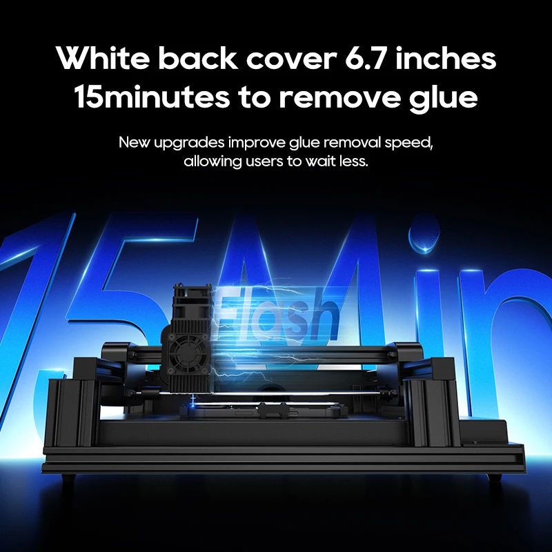 ブラックレーサー Xwitzeal V8 Ultra Laser Machine for iPhone 8-16 Back Glass Removal