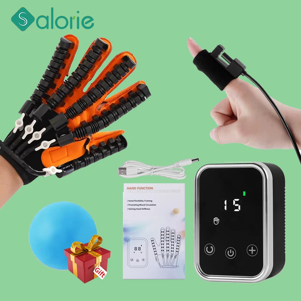 Hand Rehabilitation Robot Glove Stroke Rehabilitation Equipment Rehab Glove Robotic Hand Finger Exerciser Trainer hand rehabilitation glove