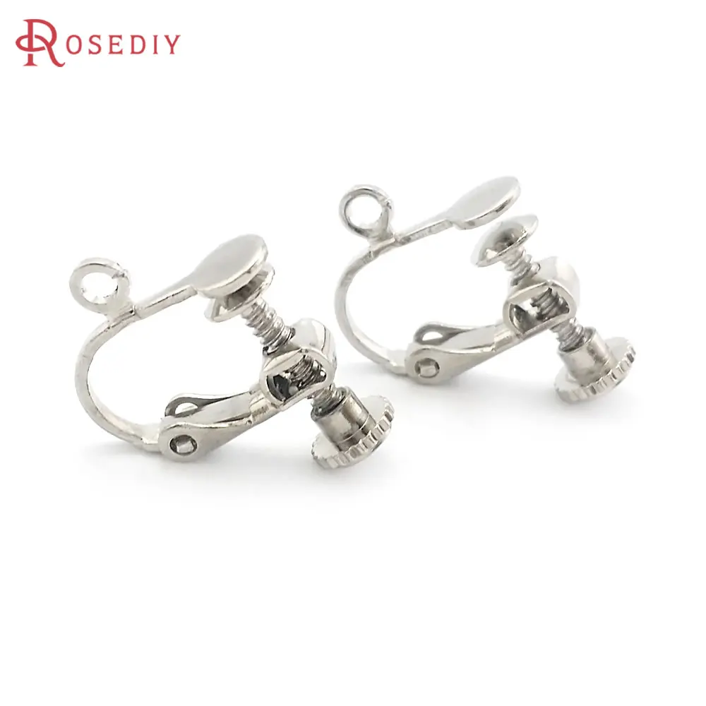 Hifot 12 Coppie Orecchini a Clip per Ragazze - Unicorno, Gelato, Arcobaleno - Design Non