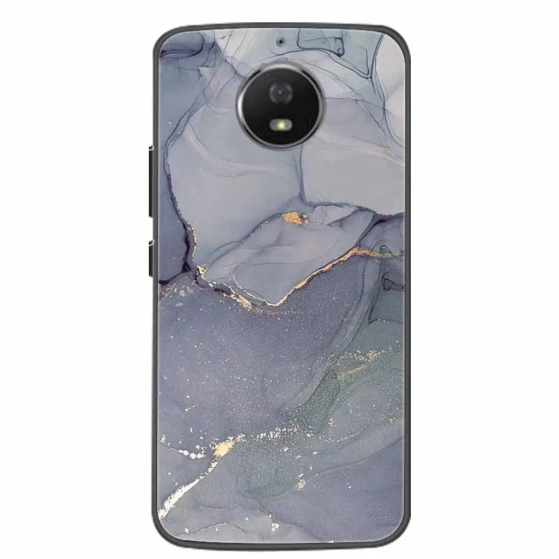 Colorful Marble Pattern Soft Silicone TPU Back Cover Phone Case