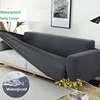 Gray Color Waterproof Sofa Cover Thicken Polar Fleece All-inclusive Slipcover L Shape Sectional Sofa Covers for Living Room 1