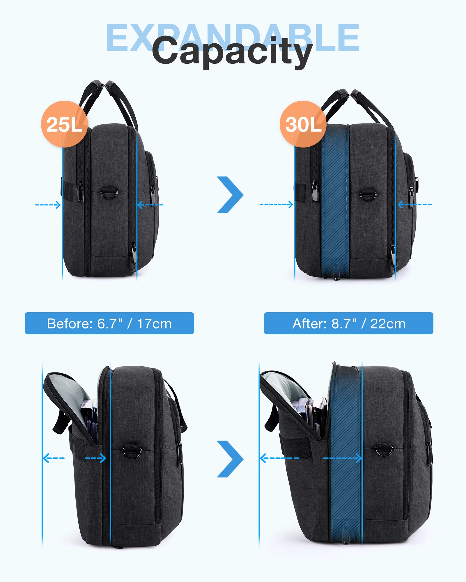 caso bagsmart computador à prova dwaterproof água