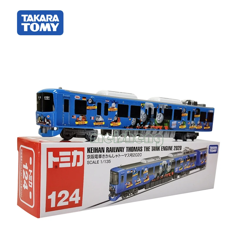 TAKARA TOMY TOMICA Keihan Railway Thomas The Tank Engine Alloy Diecast Metal Car Model Vehicle Toys Gifts Collect Ornaments