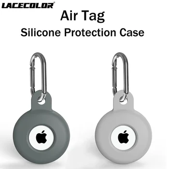 Soft Liquid Silicone Protective Case For Airtags Tracking Device Cover Portable Keychain Locator Tracker Cover For Air Tag Coque 1