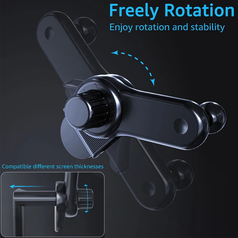 Premium 360° Rotating Magnetic Car Phone Holder with Strong Grip