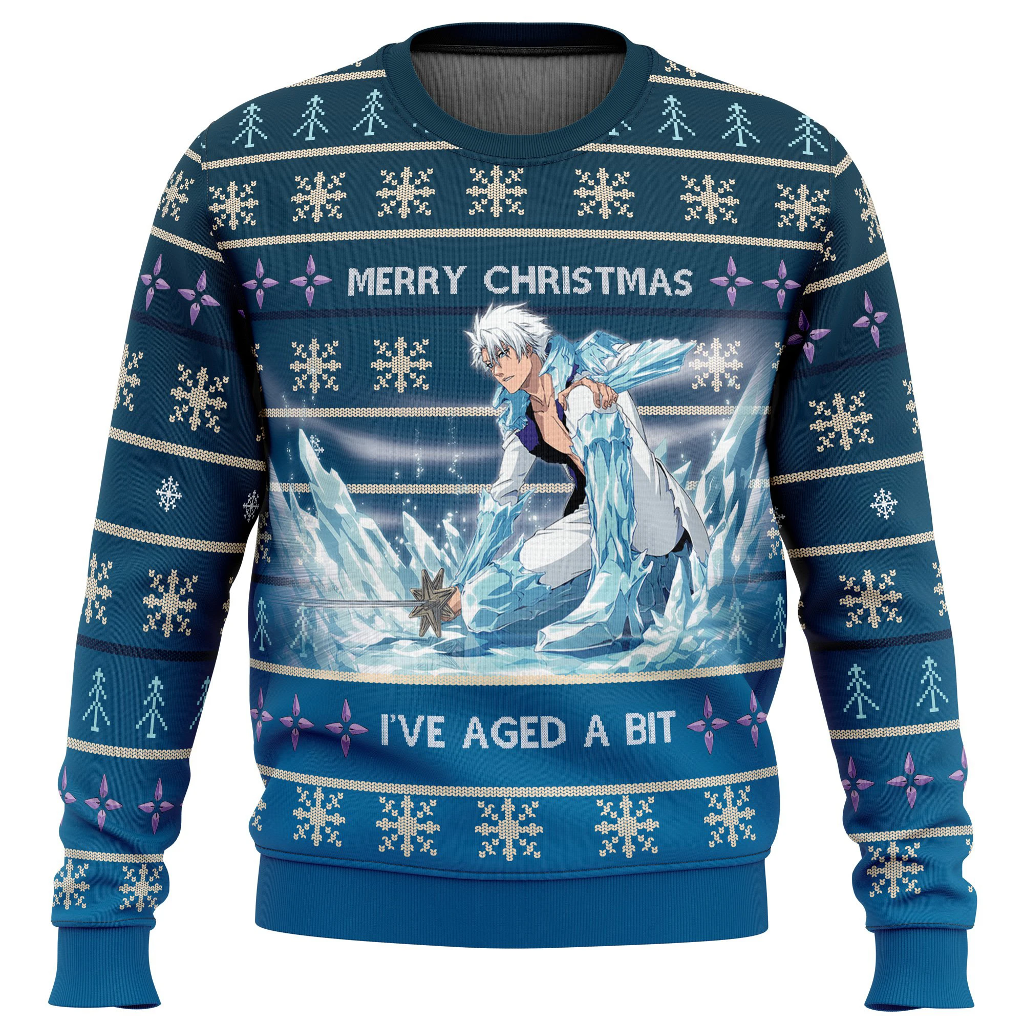 thumbnail image 1 of Suéter unisex divertido estilo navideño para cosplay de anime de muerte, regalo de carnaval navideño, sudadera de otoño/invierno, 1 of 4