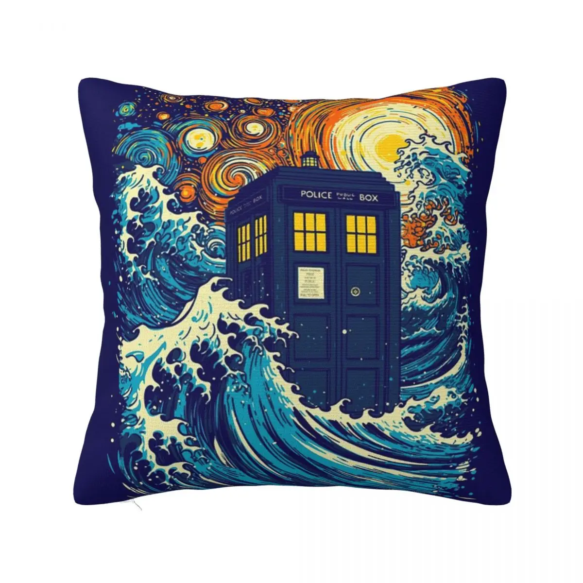 The Great Kanagawa Wave E The Tardis Una Federa