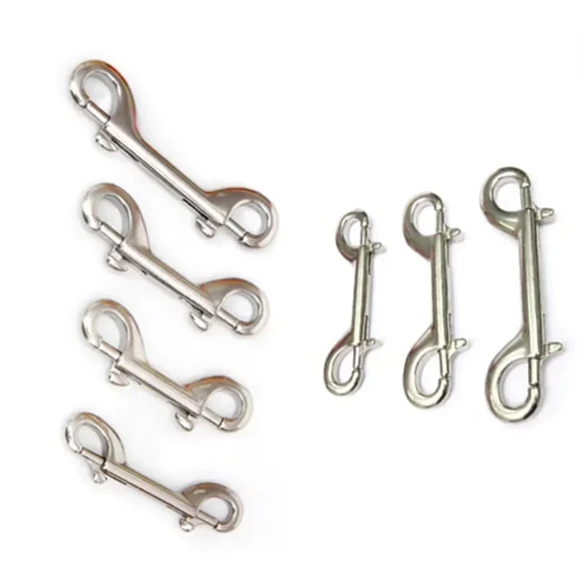 Scuba Diving Quick Carabiner Swivel Eye Bolt Double Ended Snap Bolt Hook Clip Equipment Back Fly Side Hanging BCD 316 Hook 3