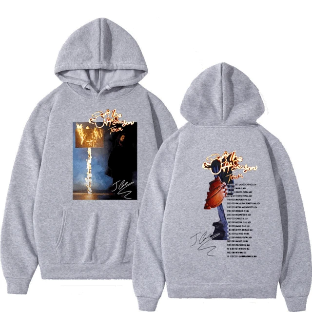 J Cole The Off Season Tour Graphic Print Men Women Hoodie Hip Hop Harajuku  Oversized Hooded