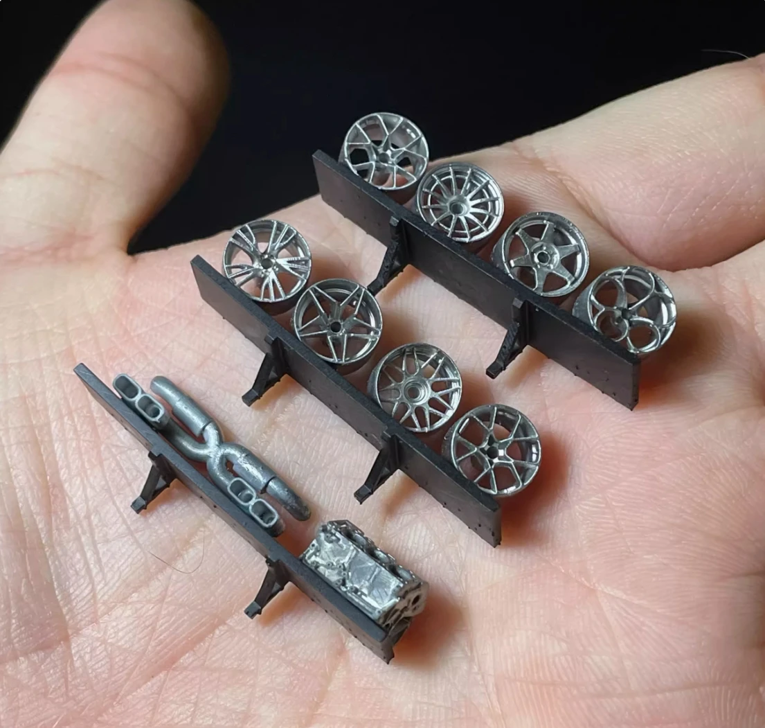 Custom 1/64 Model Hub Exhaust Display Wall Hanging Garage Scene ...