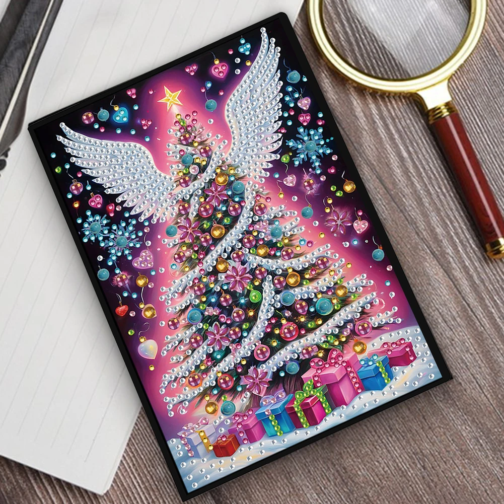 50-Page A5 Size 5D DIY Diamond Art Painting Notebook Kit 50 Pages ...