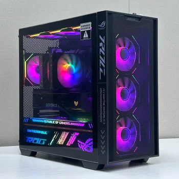 Chasing DIY Assembly Machine 9800X3D/7800X3D/7500F/RTX5060Ti/5070TI/5080 Graphics Card Delta Game Desktop Computer Host 1
