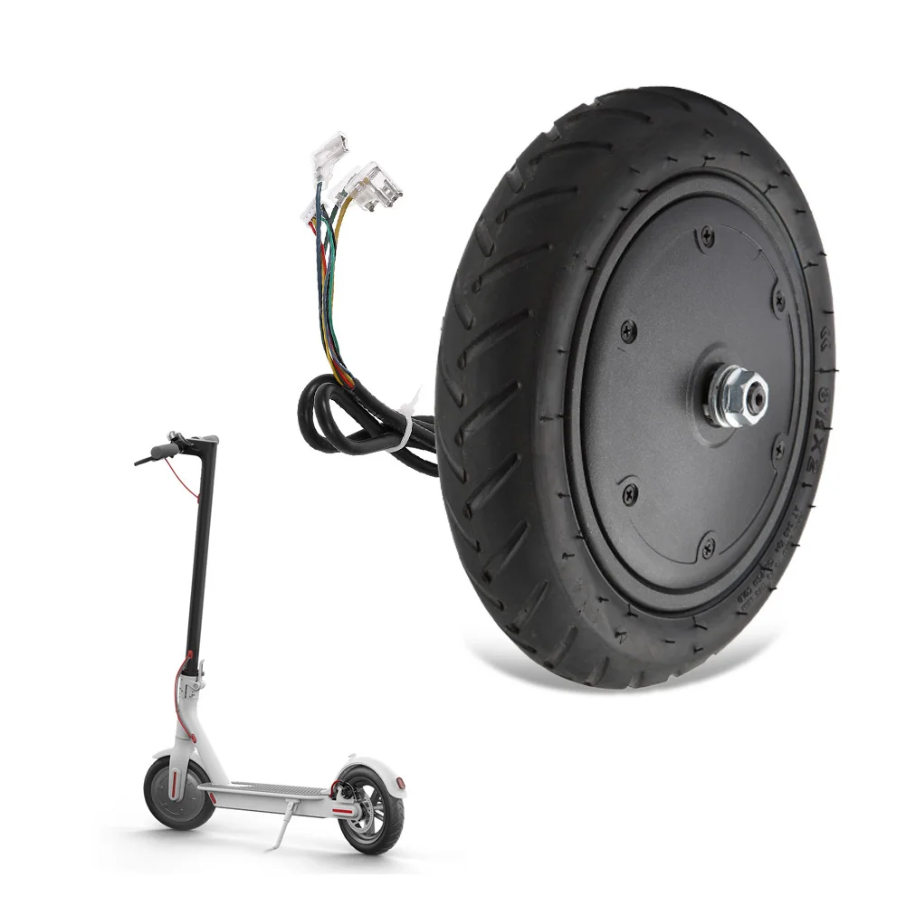 Motore 250W Con Pneumatico Ruota Per Motore Scooter Elettrico Xiaomi M365 Con Accessorio Parte Di Ricambio Per Pneumatici Gonfiabili
