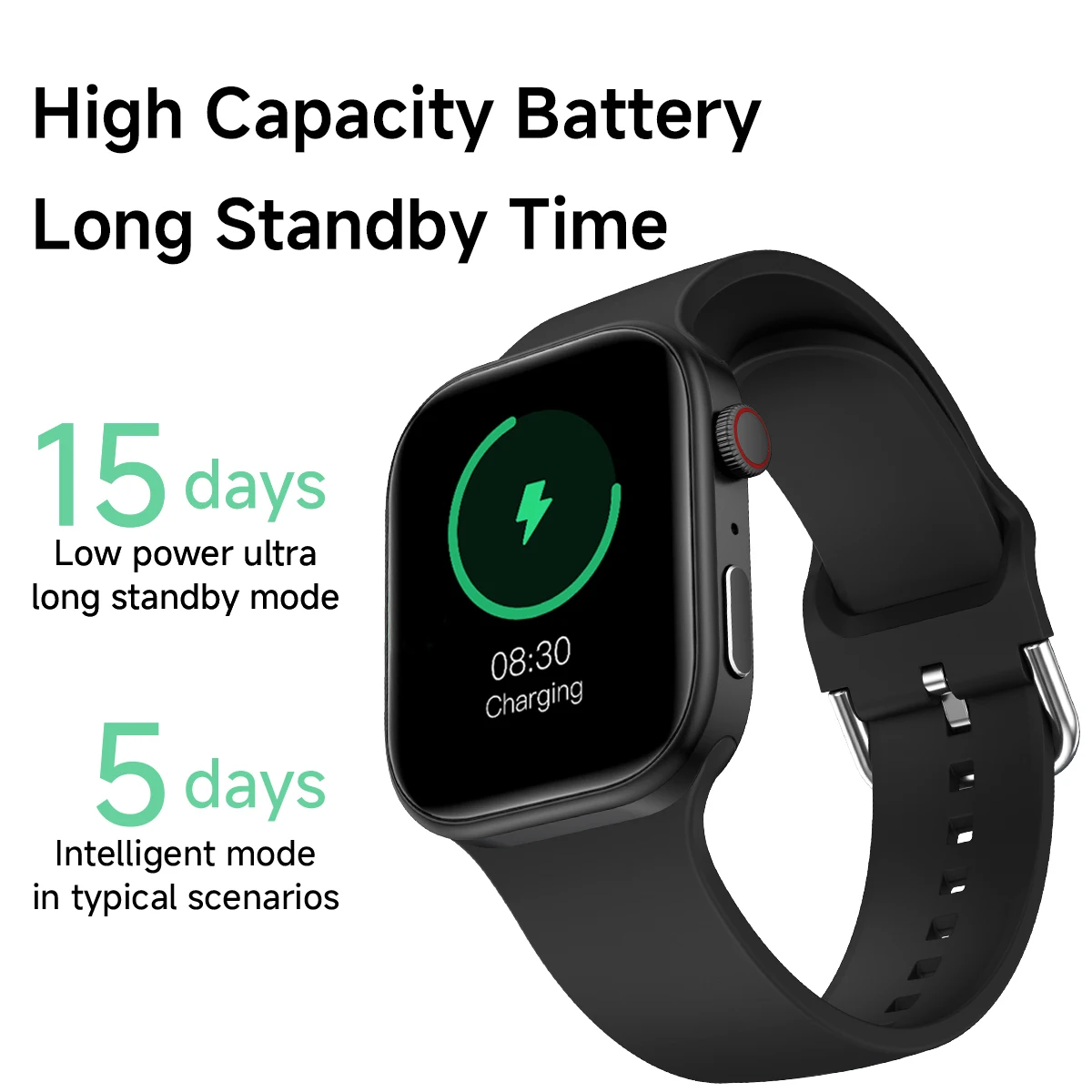 2025 Smart Watch 1.83" HD Screen Bluetooth Call Heart Rate Monitoring 120+ Sports Modes Waterproof for Men Woman Smartwatch Gift 5