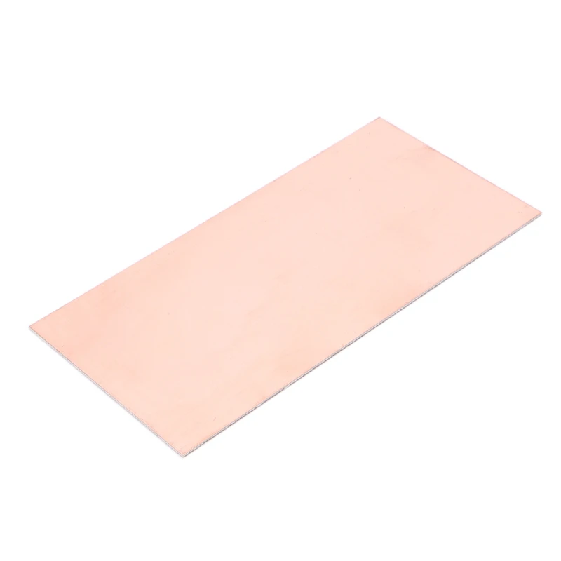 양면 구리 클래드 플레이트 PCB 회로 기판, FR4 라미네이트, 100x200x1.5mm