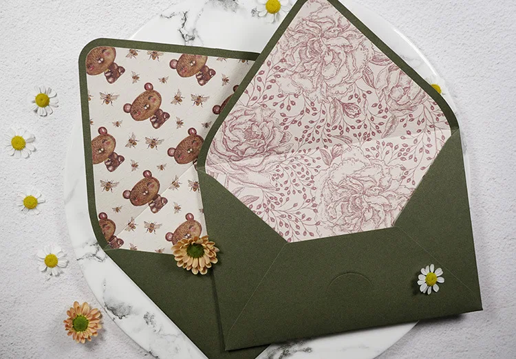 Buste Kraft Vintage 10 Pezzi Con Nastro E Carta - Per Matrimoni, Compleanni E Inviti - Foto 5