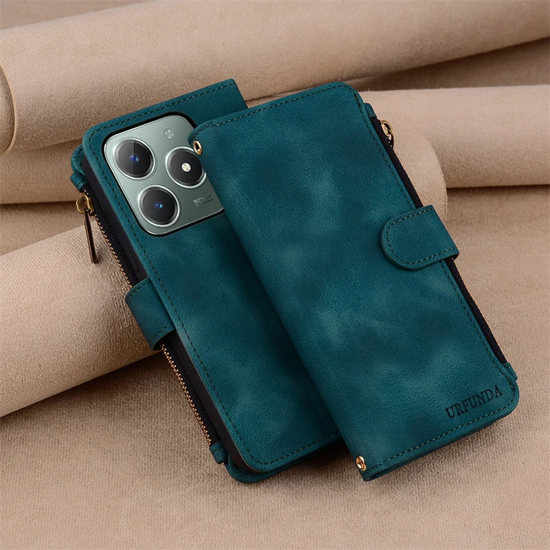 Flip Leather Wallet Cover for Realme Note - Premium Case and s Etui