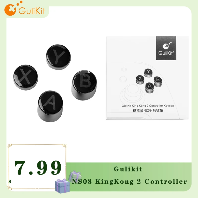 Игровой контроллер Gulikit NS32, A, B, X, аксессуары для игр, колпачки на клавиши для Gulikit Grain, King Kong 2Pro, NS08 09