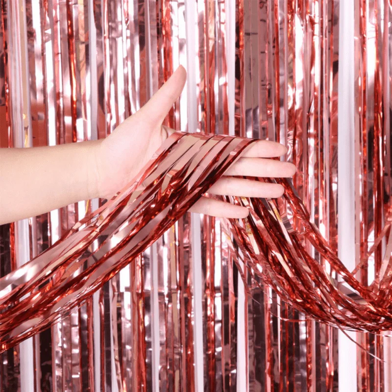 Party Decorations 1 * 2M Party Decoration Balloon Rain Curtain
