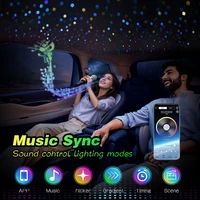 New RGBW 1/2/4 split machine Car Roof Star Light Starry Sky Atmosphere Optic star ceiling Light APP Control kits for Car Home - Image 5