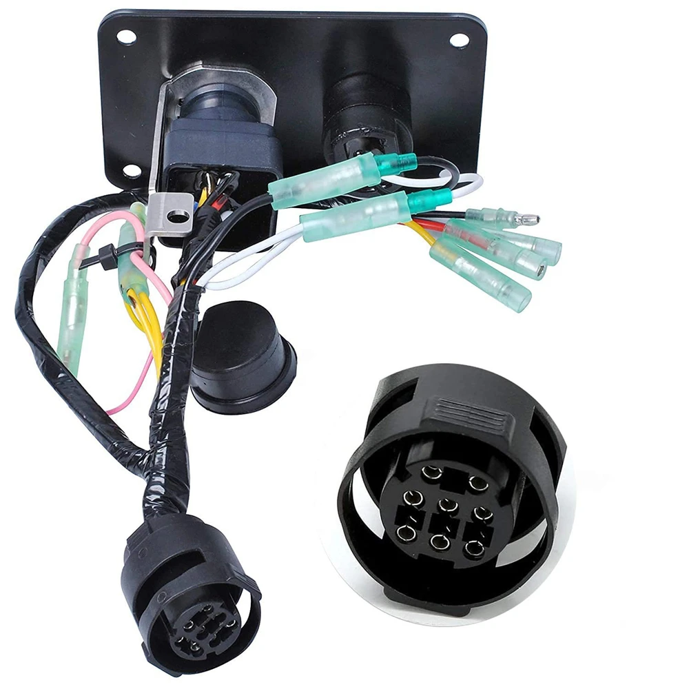 ​Outboard Single Engine Key Switch Panel Assembly On-Off-Start 704 Control Box for Yamaha Outboard Yacht 704-82570-08-00