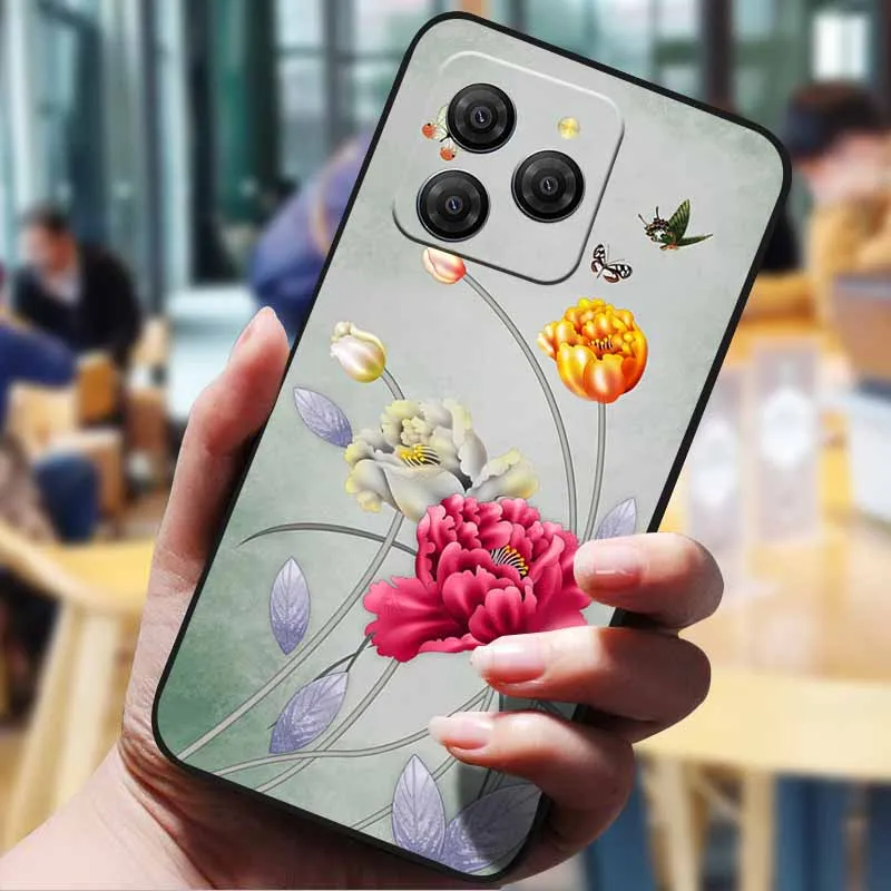 Cartoon Painted Silicone TPU Phone Case - Blackview Shark 9 5G Back Cover Bumper