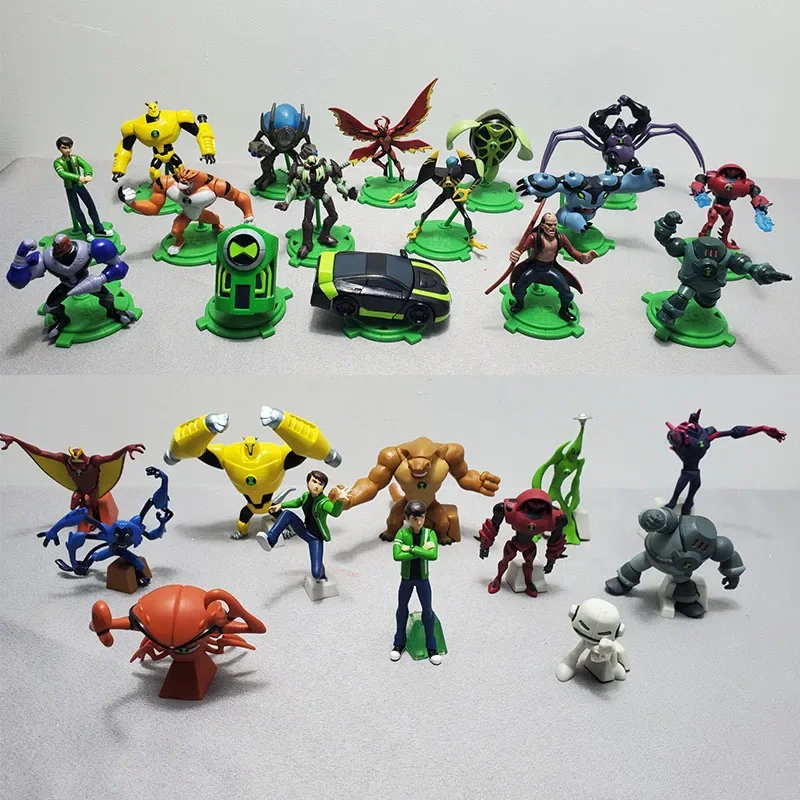 AnimeOmnitrixBen10BenTennysonDollsWildmuttGreyMatterXLR8Four