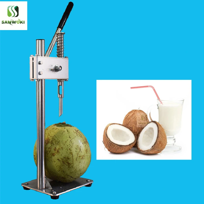 Manual Coconut Opener Machine Coconut Punching Young Coconut Driller