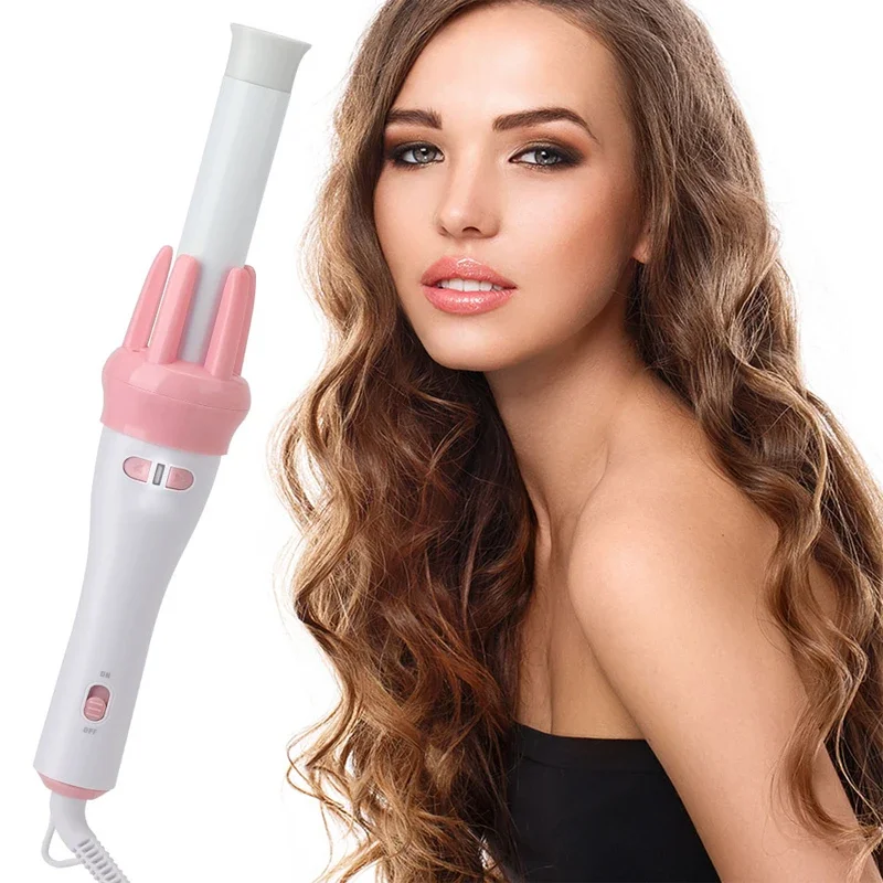 

Automatic Hair Curler Waves Rotating Curling Iron Wand Anti-Scalding Curly Curler For Women Curls Ceramic Hair Styler Tools New