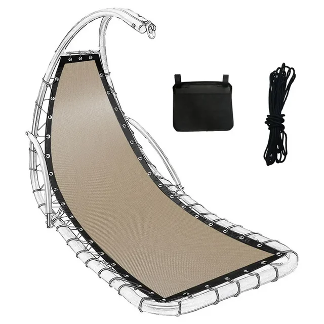 Seamless Fit Cloth Hanging Swing Chair Garden Relaxation Easy Installation Design Indoor Outdoor Use Outdoor Swing Chair Fabric 1